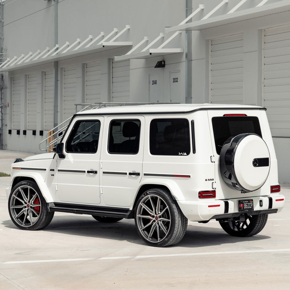 22" Vossen HF3 Black 22X9 22X9 1249 Concave Wheels Rims Fits Mercedes-Benz ML250