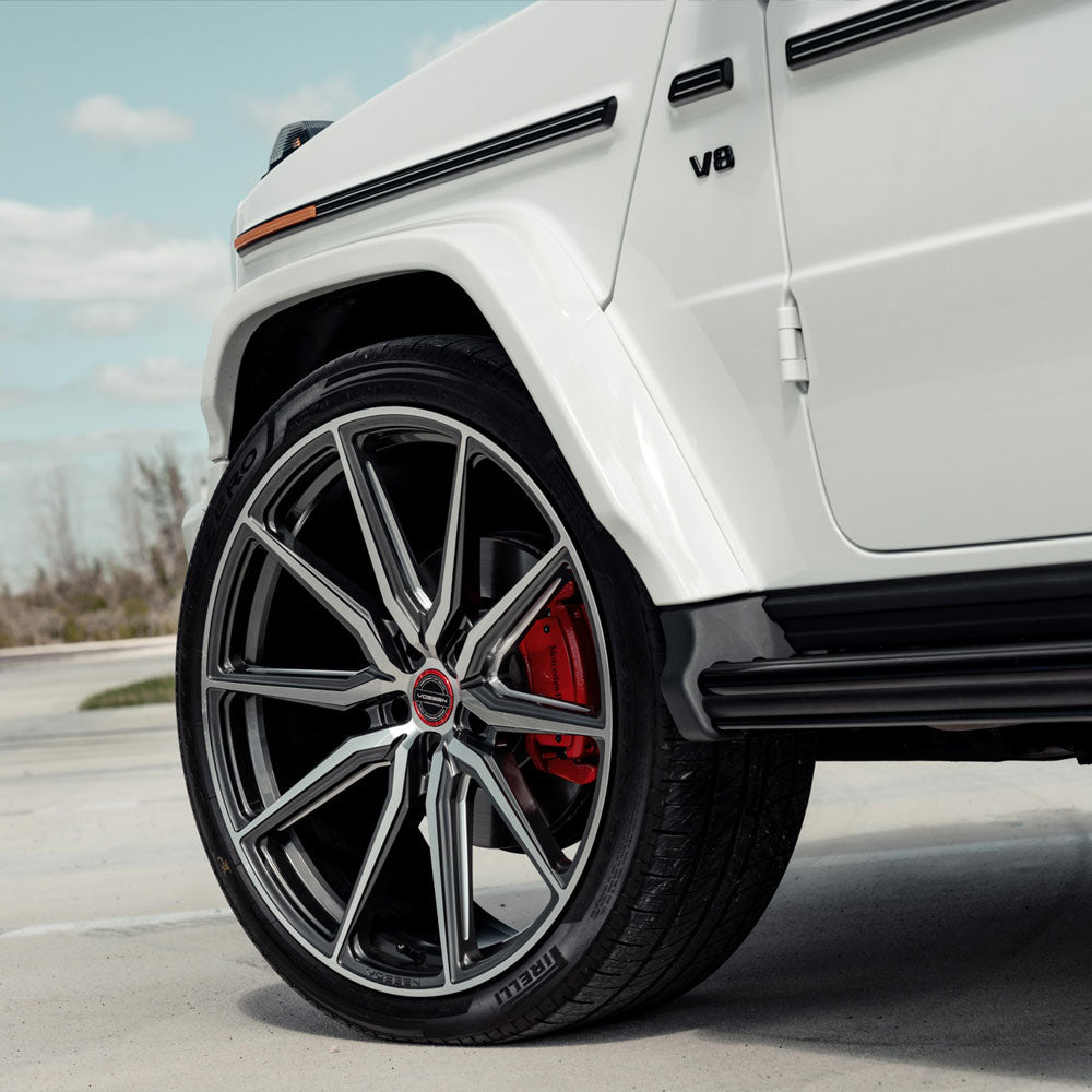 22" Vossen HF3 Black 22X9 22X9 1249 Concave Wheels Rims Fits Mercedes-Benz ML250