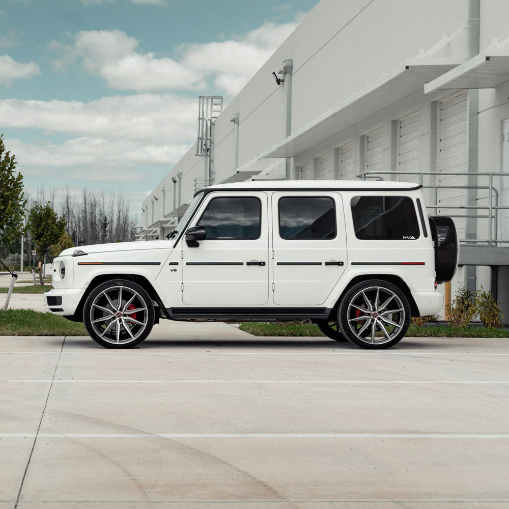 22" Vossen HF3 Black 22X9 22X9 1249 Concave Wheels Rims Fits Mercedes-Benz ML250