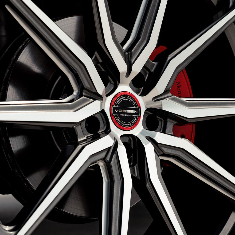21" Vossen HF3 Grey 21X10.5 21X10.5 1316 Concave Wheels Rims Fits Mercedes-Benz