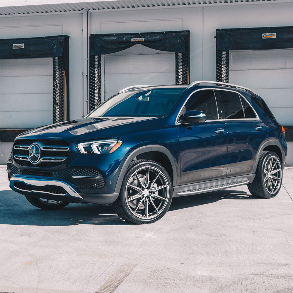 20" Vossen HF3 Black 20X10 20X10.5 1183 Concave Wheels Rims Fits BMW E70 X5