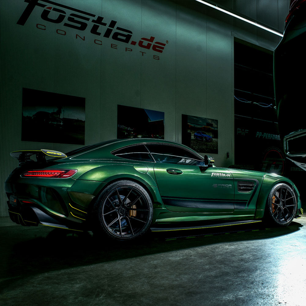 21" Ferrada FR8 Black 21x9 21x10.5 Forged Concave Wheels Rims Fits BMW F90 M5