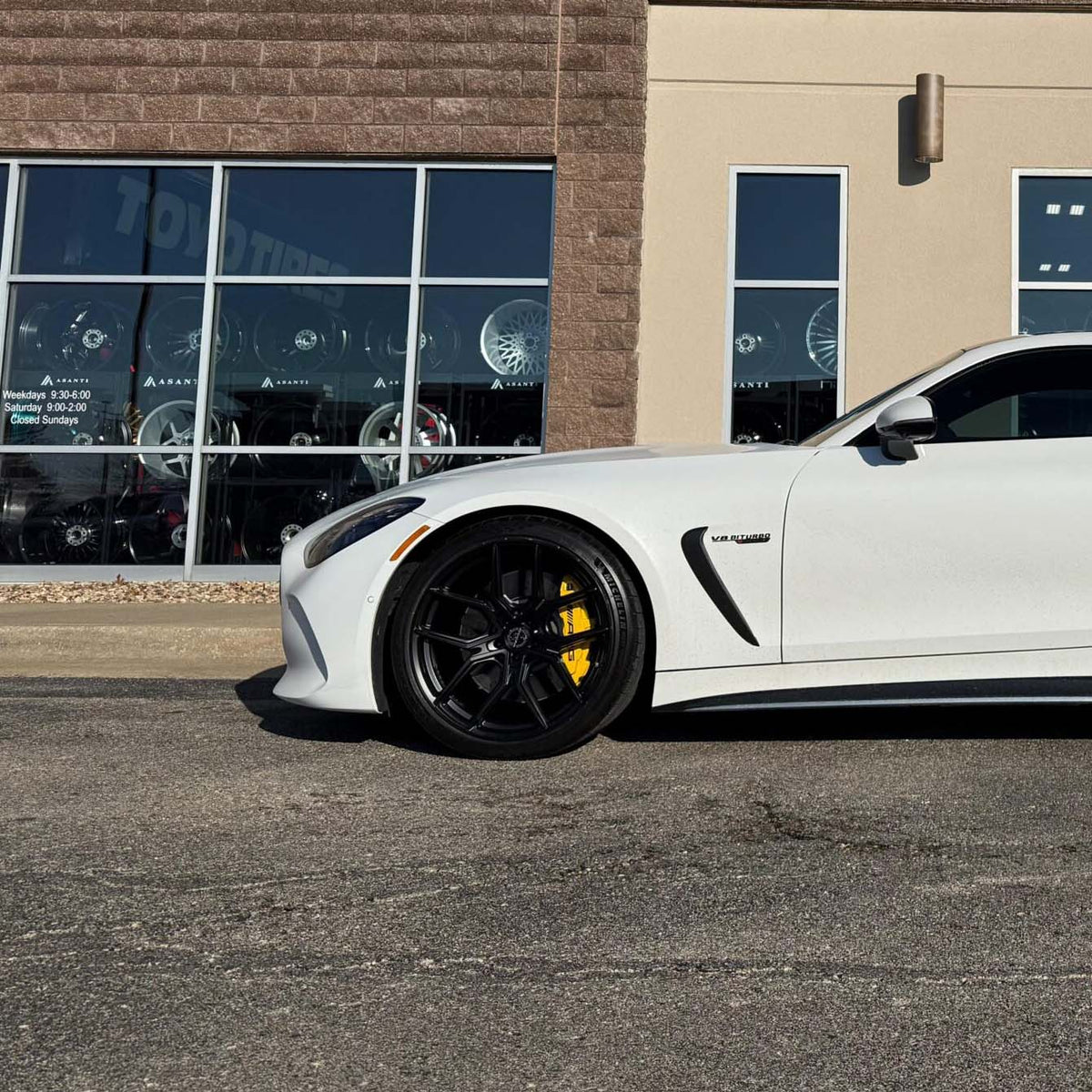 20" MV Forged MVF5 Black 20X9 20X11 Concave Wheels Rims Fits Mercedes AMG GT