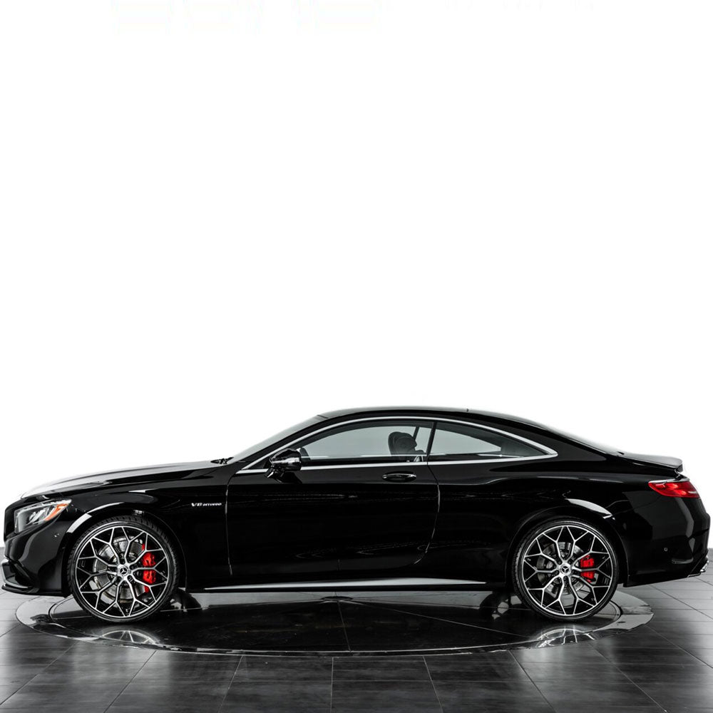 22" Gianelle Monte Carlo Black 22x9 22x10.5 Wheels Rims Fits Maserati Ghibli