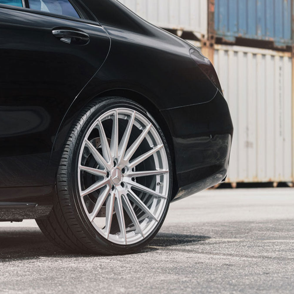 20" Avant Garde M615 Silver 20x8.5 20x10 Wheels Rims Fits Benz CL550 CL600 CL63