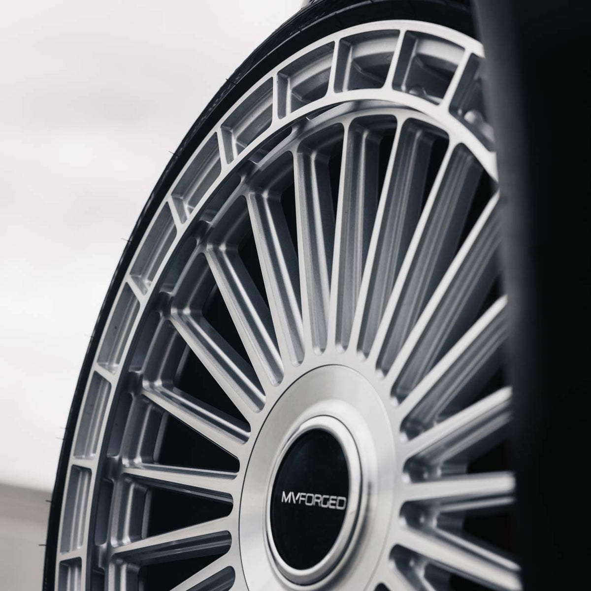 22" MV Forged MVF40 Silver 22X9 22X10.5 Wheels Rims Fits Mercedes W223 S Class
