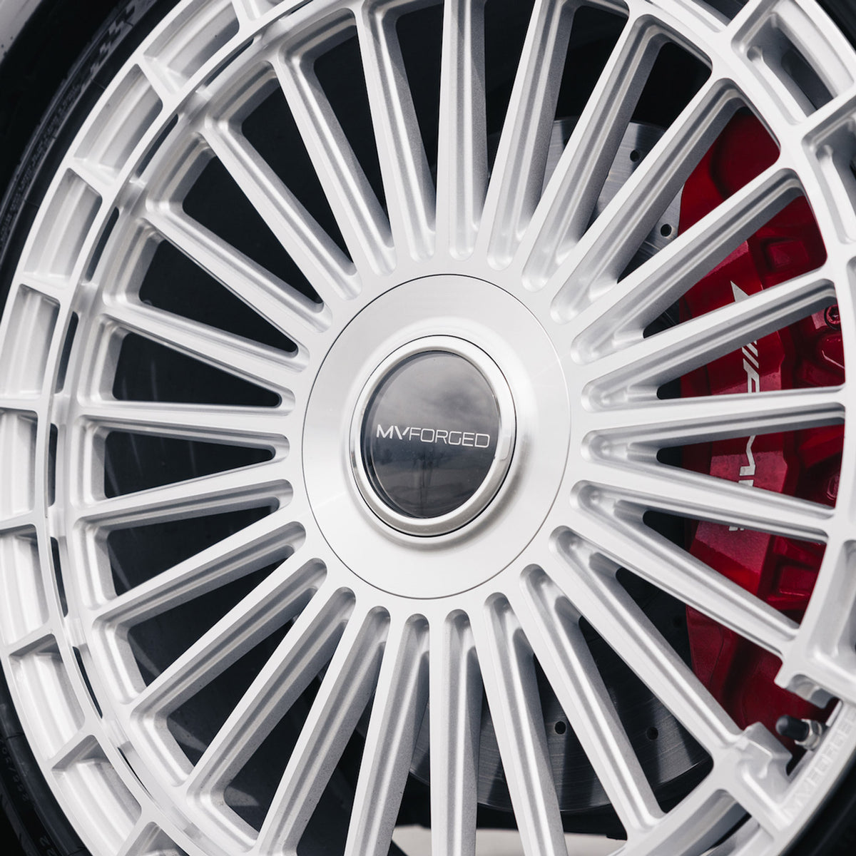 22" MV Forged MVF40 Silver 22X9 Concave Wheels Rims Fits Audi A7 S7