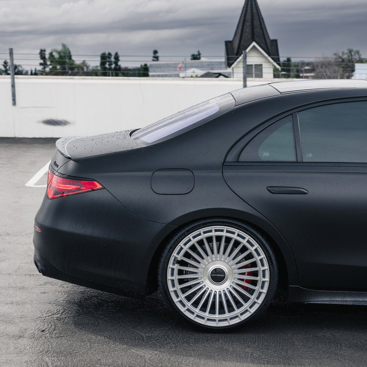 22" MV Forged MVF40 Silver 22X10.5 Concave Wheels Rims Fits Audi A7 S7