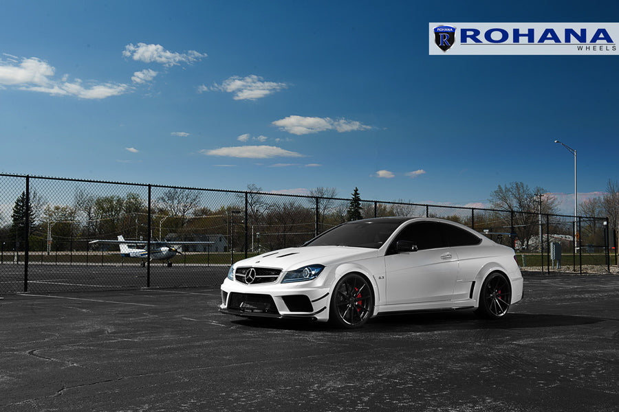 20" ROHANA RFX1 BLACK CONCAVE WHEELS RIMS FITS INFINITI M35 M45