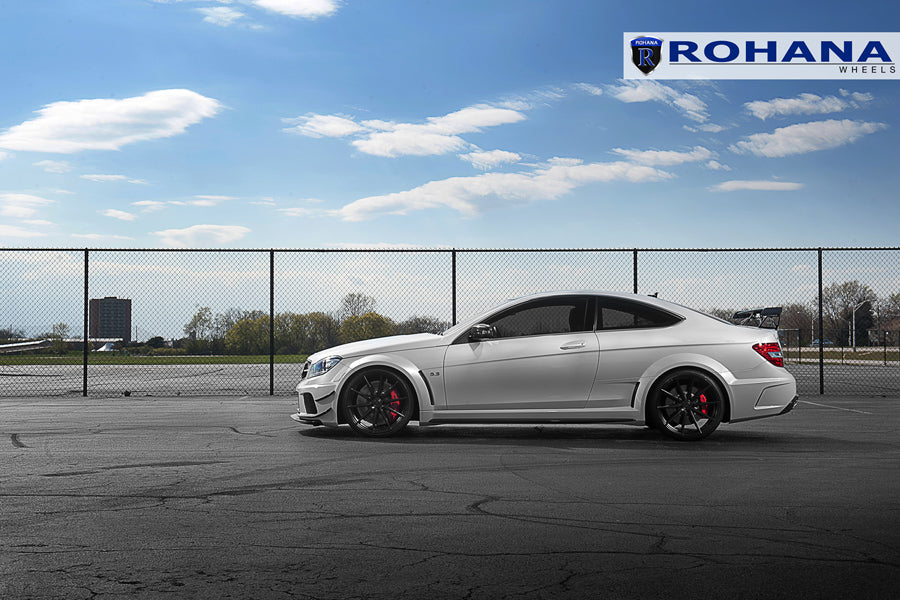 20" ROHANA RFX1 BLACK CONCAVE WHEELS RIMS FITS INFINITI M35 M45