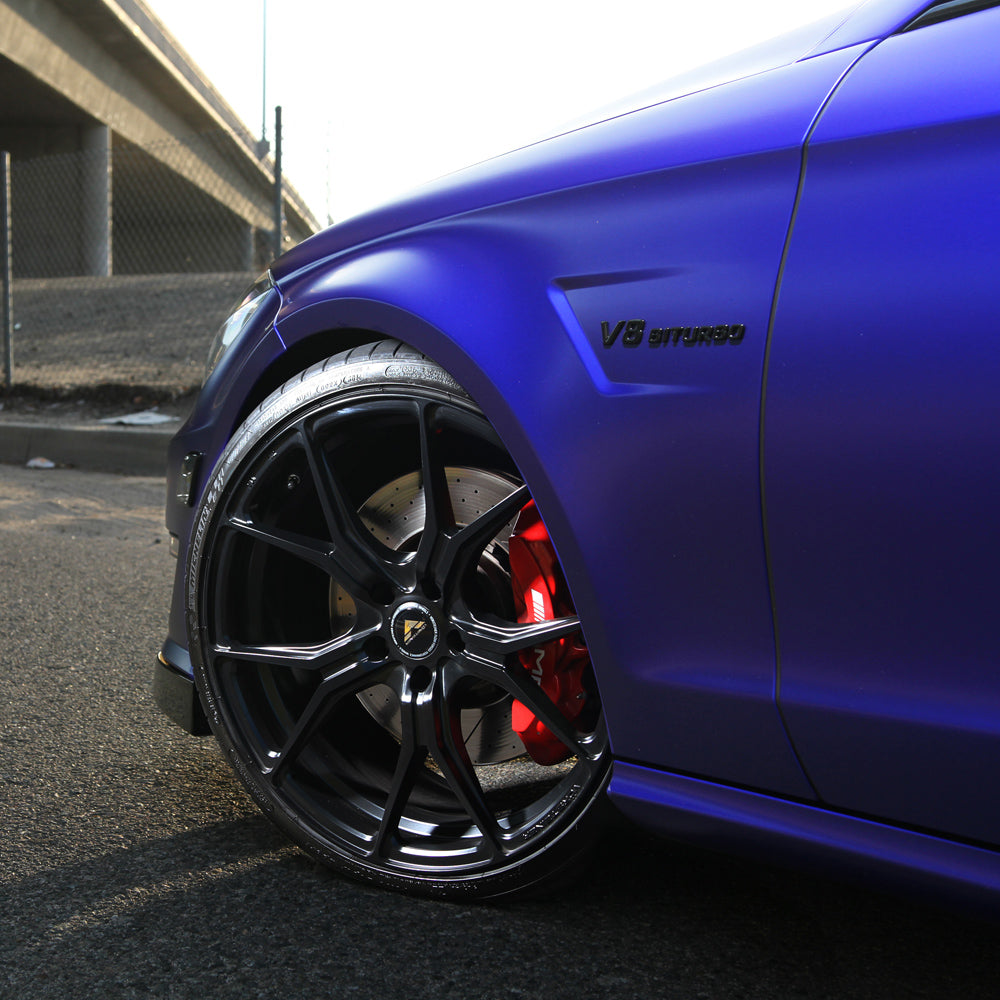 20" Vorsteiner V-FF 103 Forged Concave Black Wheels Rims Fits Audi R8