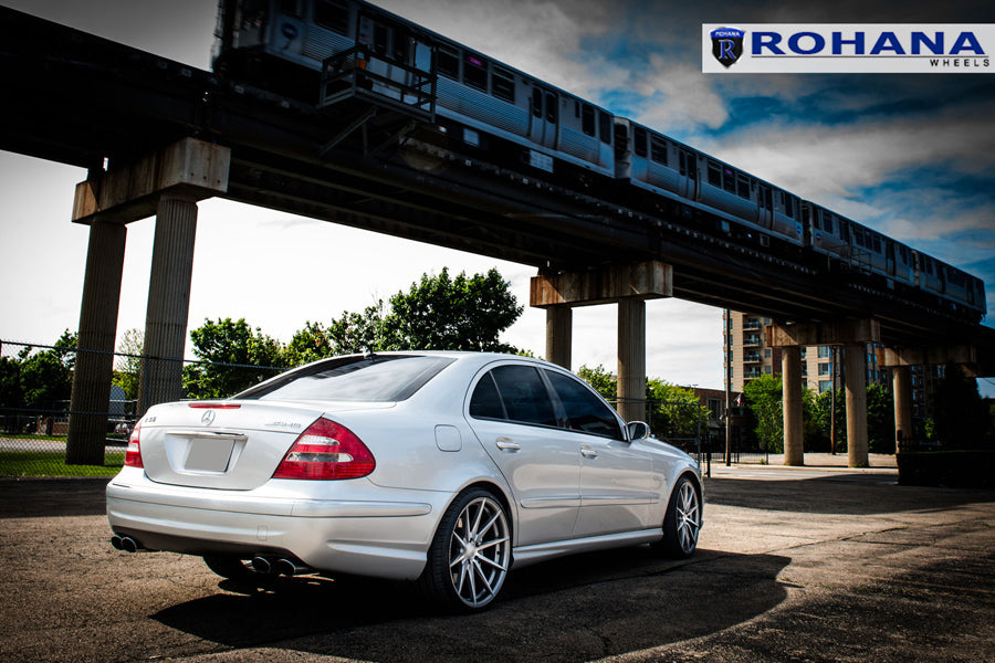 20" ROHANA RFX1 TITANIUM CONCAVE WHEELS RIMS FITS MERCEDES W215 CL500 CL55 CL65