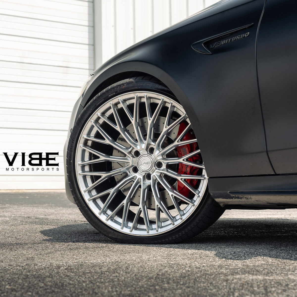 20" AL13 FR100 Silver 20x9 20x10 Wheels Rims Fits Mercedes E350 E500 E55 E63