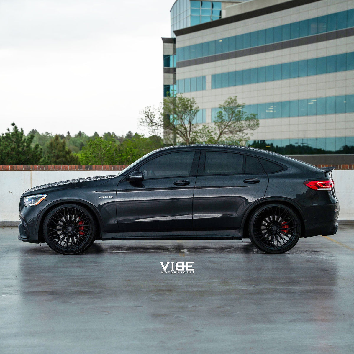 22" AL13 FR100 Black 22x9 22x10.5 Concave Wheels Fits Mercedes-Benz X253 GLC