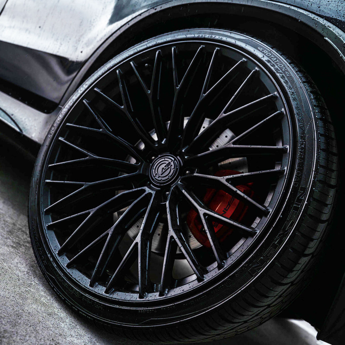 22" AL13 FR100 Black 22x9 22x10.5 Concave Wheels Fits Mercedes-Benz X253 GLC
