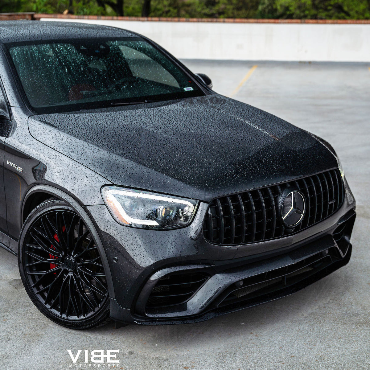 22" AL13 FR100 Black 22x9 22x10.5 Concave Wheels Fits Mercedes-Benz GLC X253
