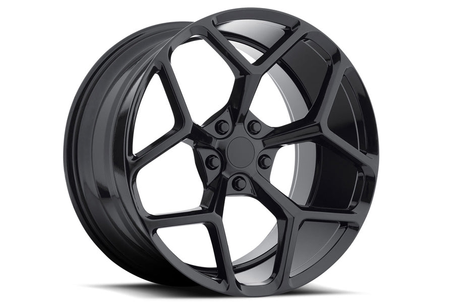 22" MRR M228 BLACK CONCAVE WHEELS RIMS FITS CHEVROLET CAMARO LS LT SS
