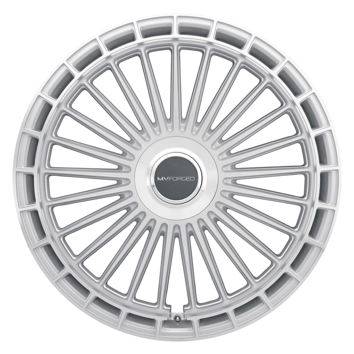 24" MV Forged MVF40 Silver 24x10 Concave Wheels Rims Fits Mercedes X167 GLS