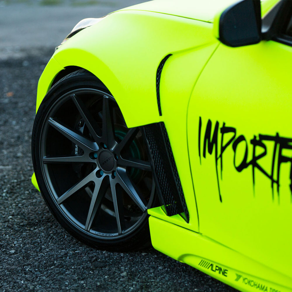 19" Vossen VFS-1 Grey 19x8.5 19x9.5 Forged Concave Wheels Rims Fits Acura TSX