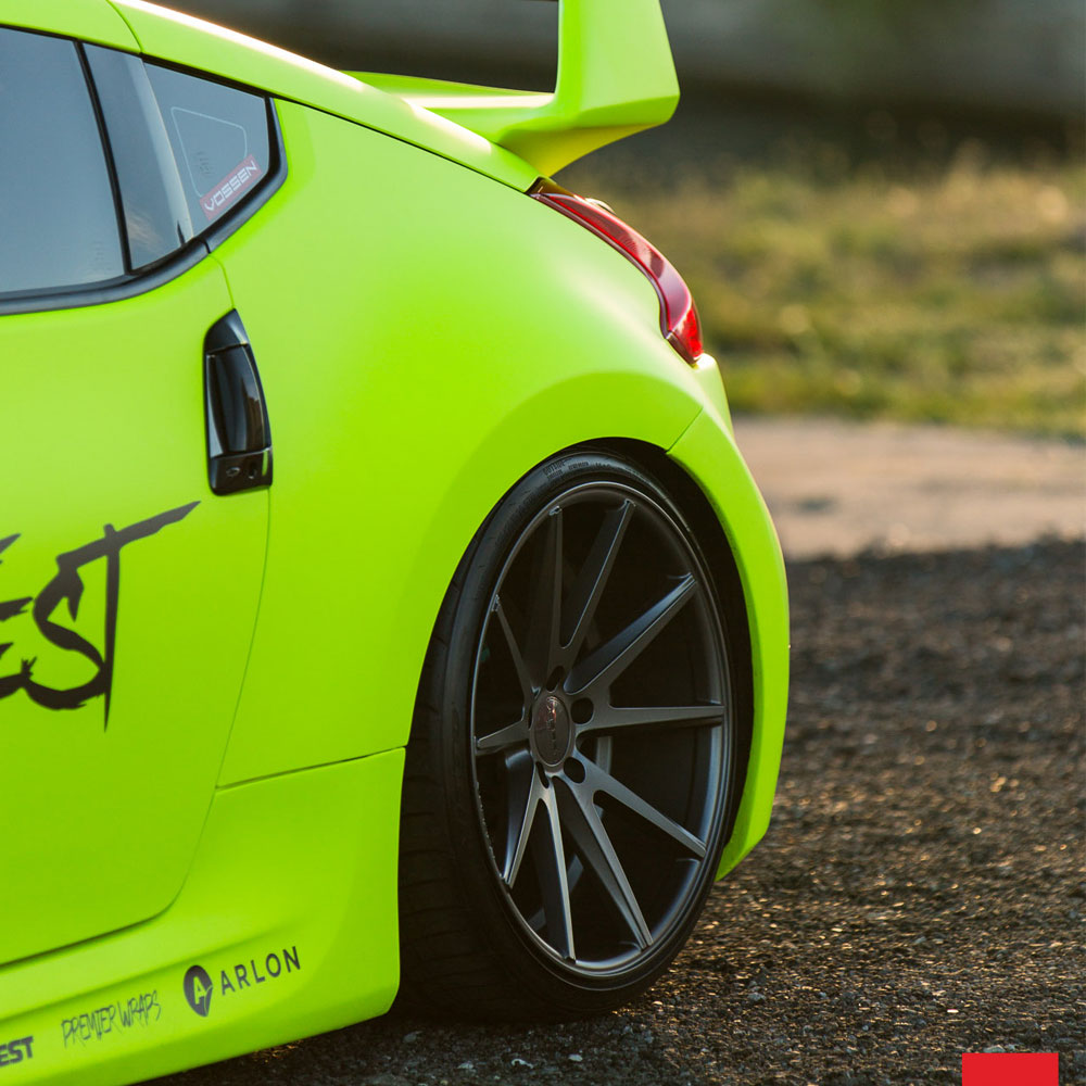 19" Vossen VFS-1 Grey 19x8.5 19x9.5 Forged Concave Wheels Rims Fits Acura TSX