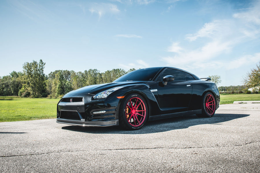 20" ROHANA RFX2 RED FORGED CONCAVE WHEELS RIMS FITS HYUNDAI GENESIS COUPE