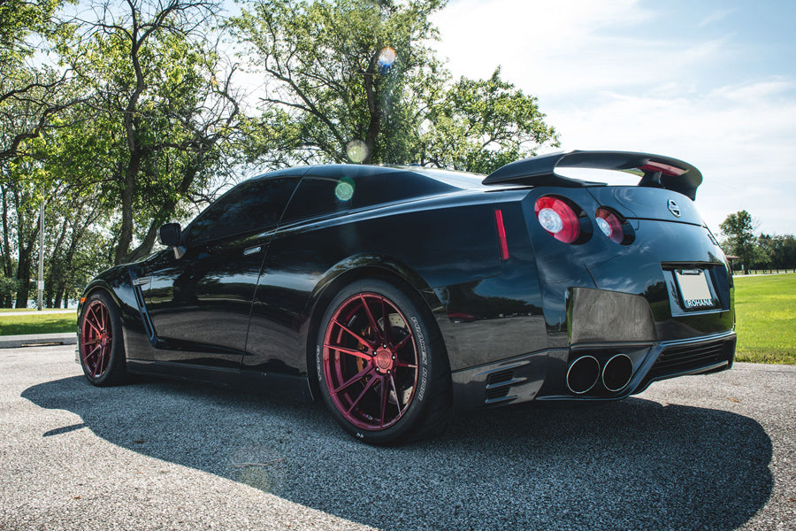 20" ROHANA RFX2 RED FORGED CONCAVE WHEELS RIMS FITS HYUNDAI GENESIS COUPE