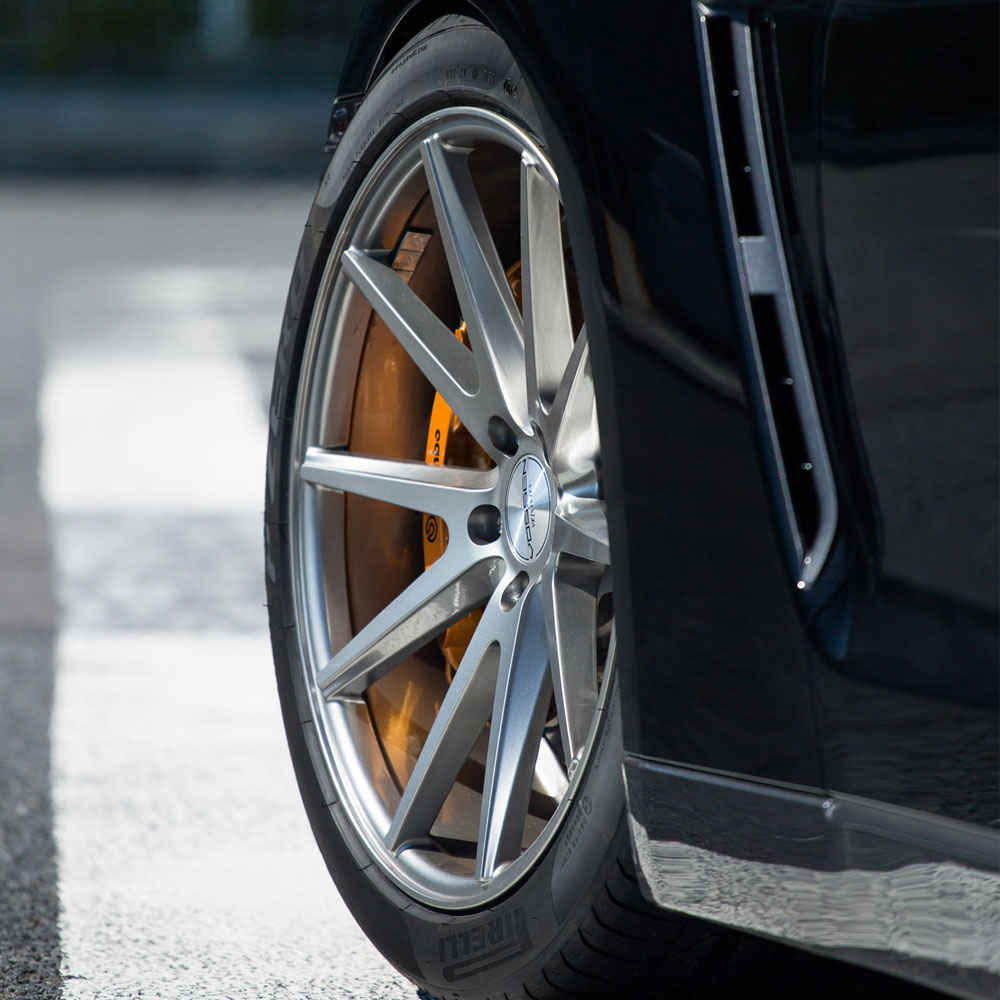 19" Vossen VFS-1 Silver 19x9.5 19x10.5 Forged Wheels Rims Fit Infiniti G35 Coupe