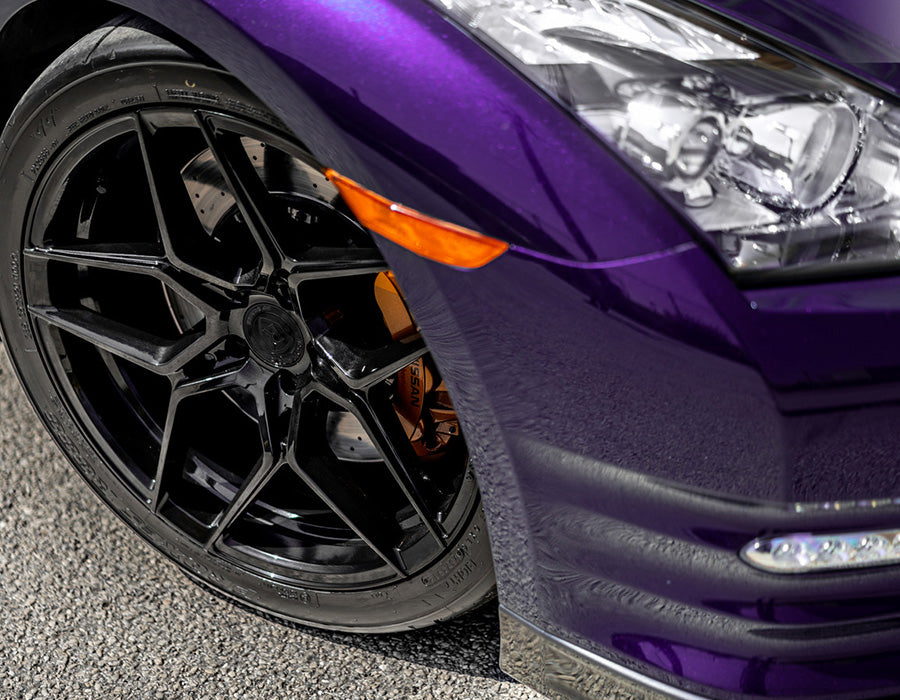 19" ROHANA RFX11 BLACK FORGED CONCAVE WHEELS RIMS FITS LEXUS RC200t RC350