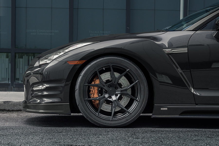 22" ROHANA RFX5 BLACK CONCAVE FORGED WHEELS RIMS FITS PORSCHE CAYENNE GTS TURBO