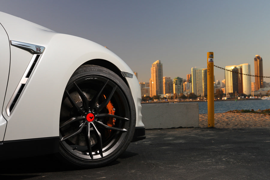 20" Vorsteiner V-FF 105 Forged Concave Black Wheels Rims Fits Audi B8 A5 S5
