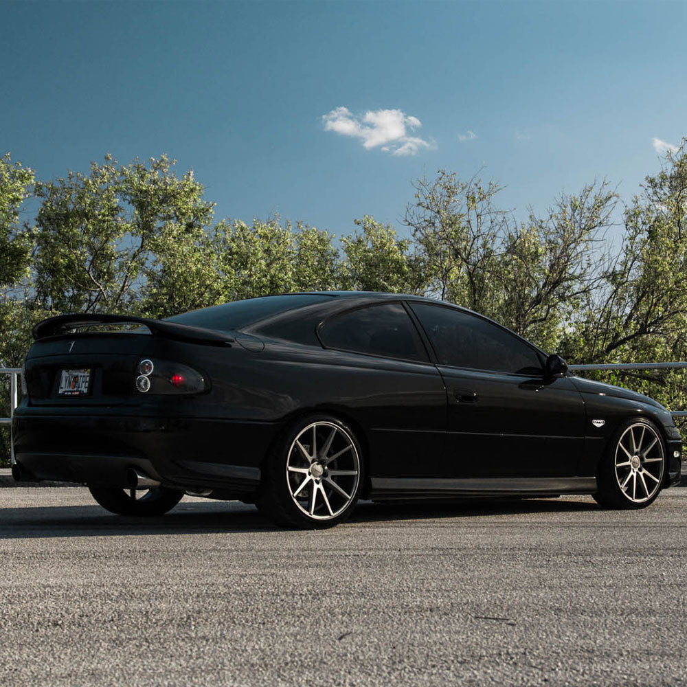 19" Vossen VFS-1 Grey 19x9 19x10 Forged Concave Wheels Rims Fits Ford Mustang GT