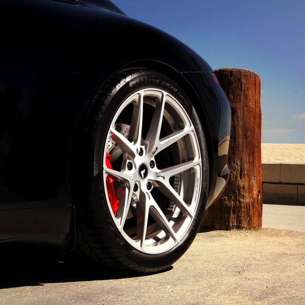 20" Vorsteiner V-FF 101 Brushed Concave Wheels Rims Fits Porsche 991 911 Carrera
