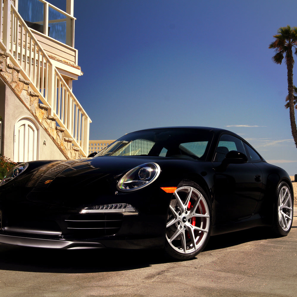20" Vorsteiner V-FF 101 Brushed Concave Wheels Rims Fits Porsche 991 911 Carrera