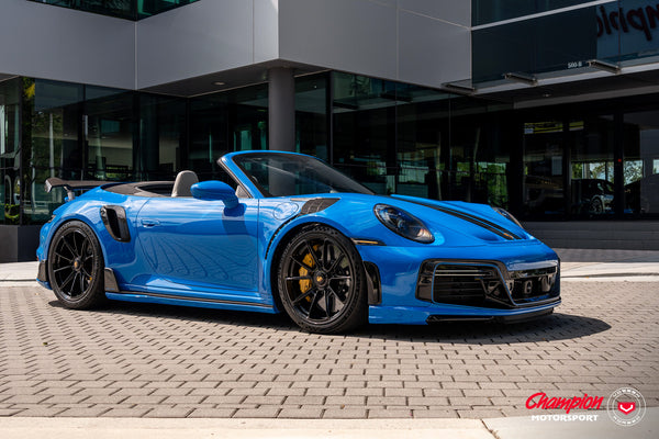 Porsche 992 Turbo S Cabrio – Vossen x Champion RS92