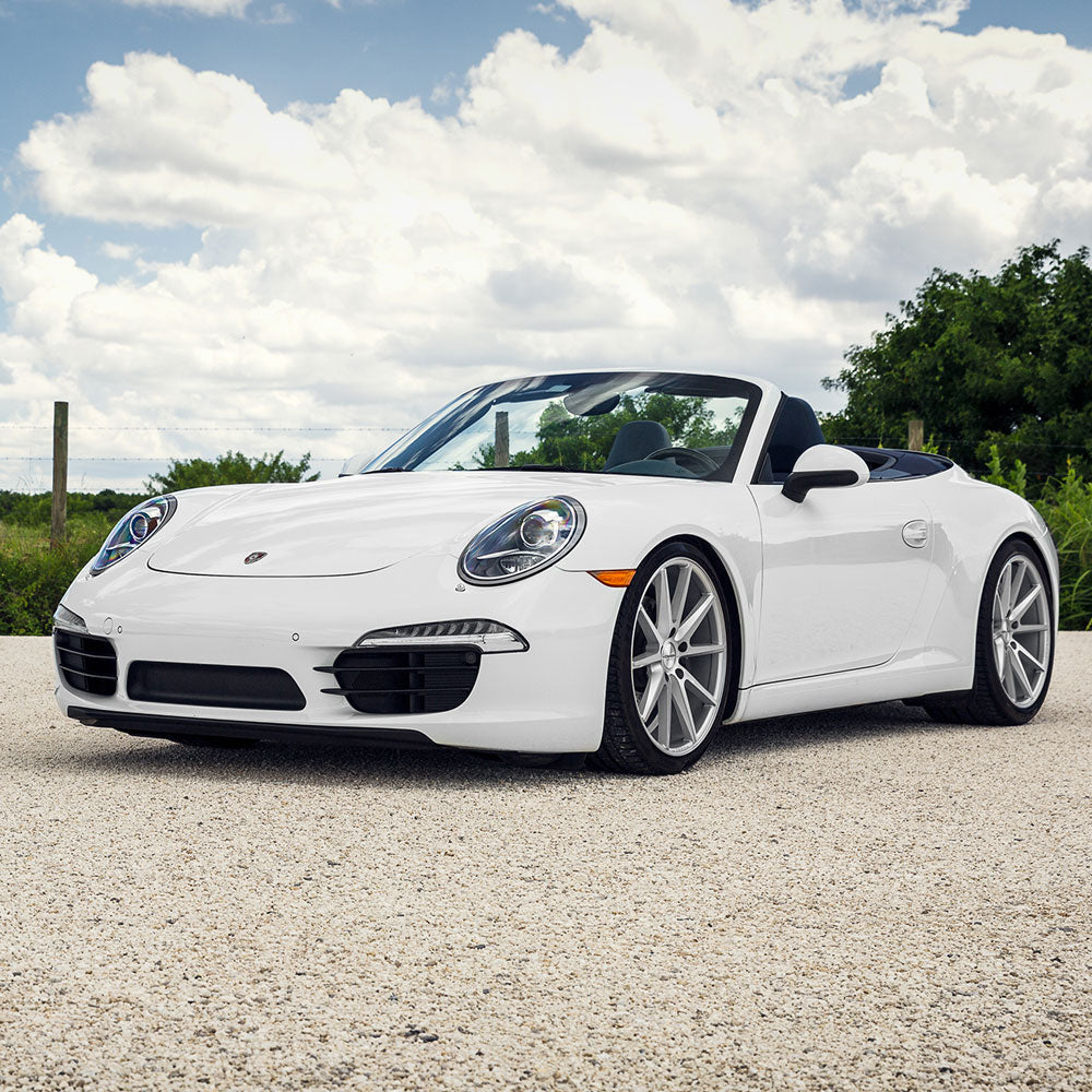 22" Vossen VFS-1 Silver 22x9 22x11 Forged Wheels Rims Fits Chevrolet Camaro