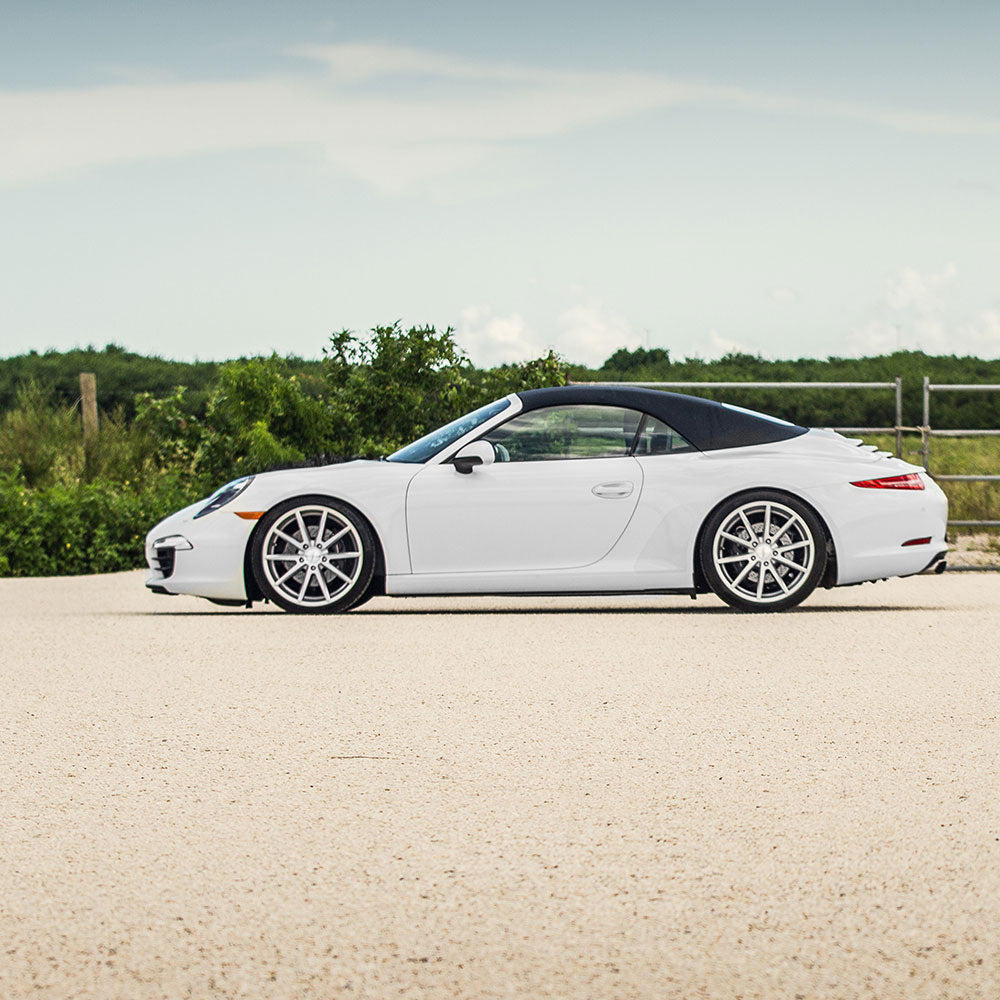 22" Vossen VFS-1 Silver 22x9 22x11 Forged Wheels Rims Fits Chevrolet Camaro