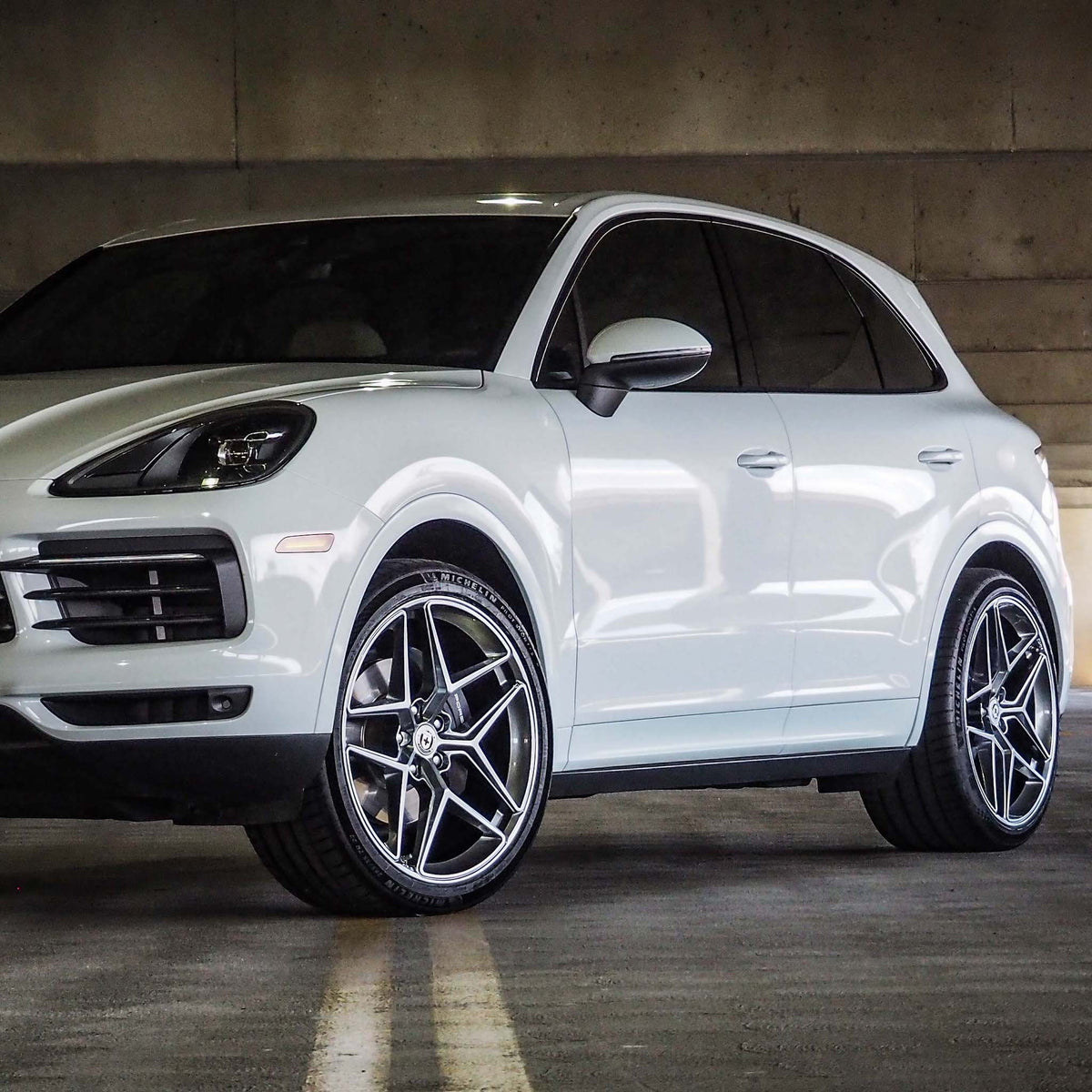 22" HRE FF11 Silver 22x10 Forged Concave Wheels Rims Fits Porsche Cayenne