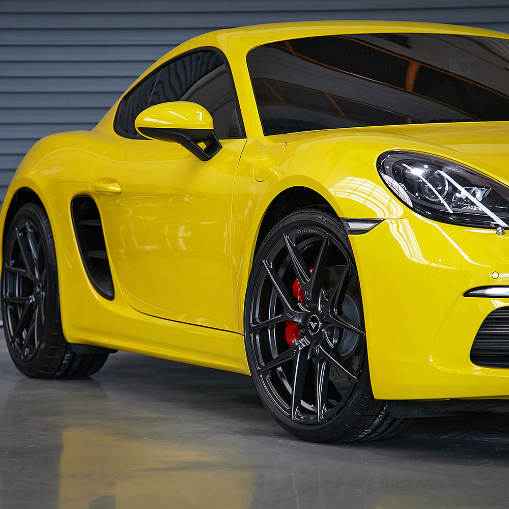 20" Vorsteiner V-FF 101 Brushed Concave Wheels Rims Fits Porsche 991 911 Carrera