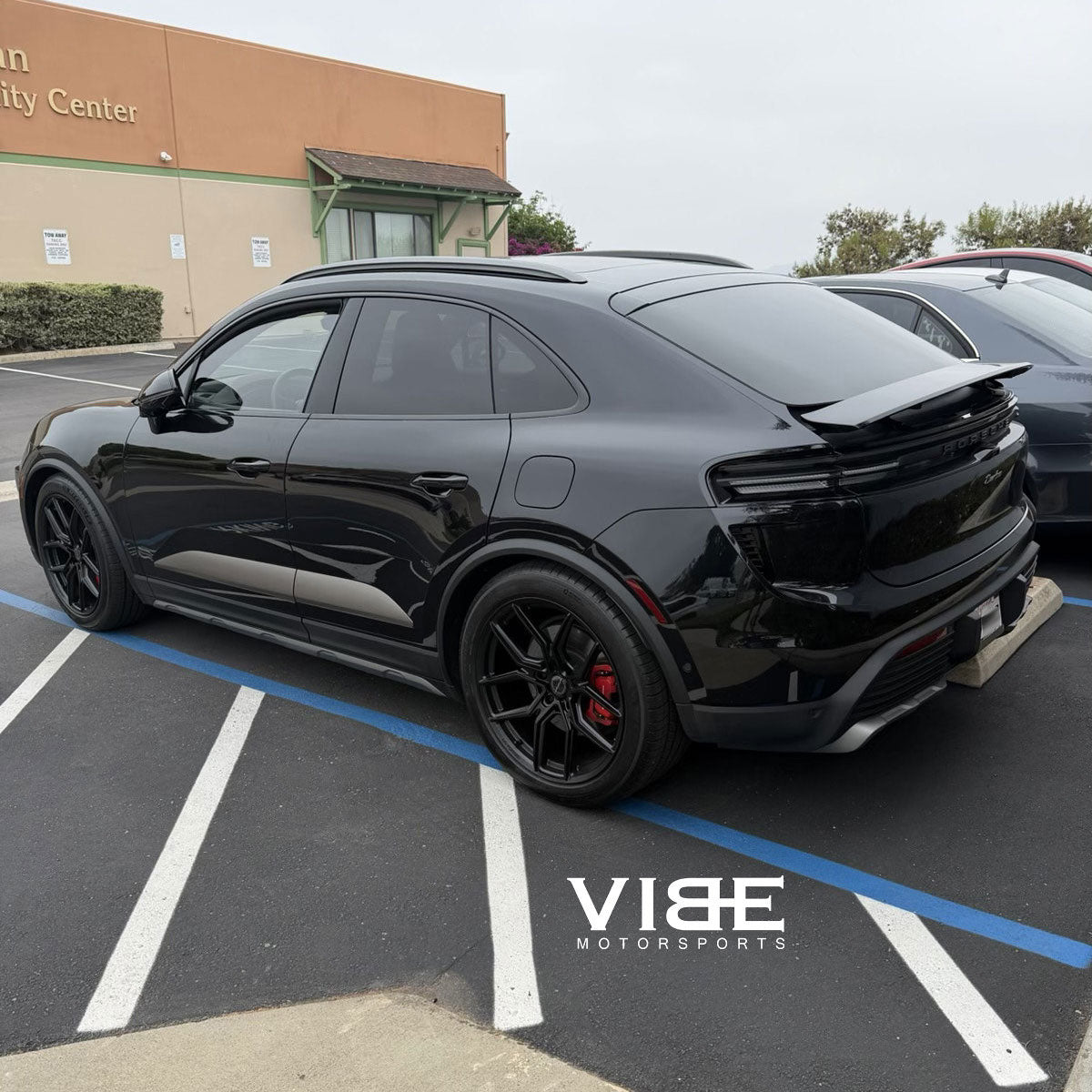 20" MV Forged MVF5 Black 20X9 20X10.5 Concave Wheels Rims Fits Porsche Macan