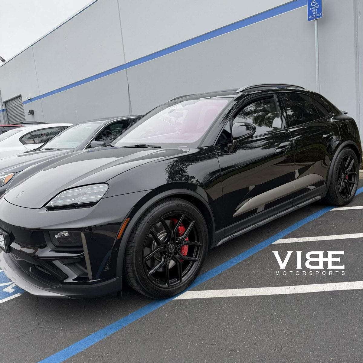 20" MV Forged MVF5 Black 20X9 20X10.5 Concave Wheels Rims Fits Porsche Macan