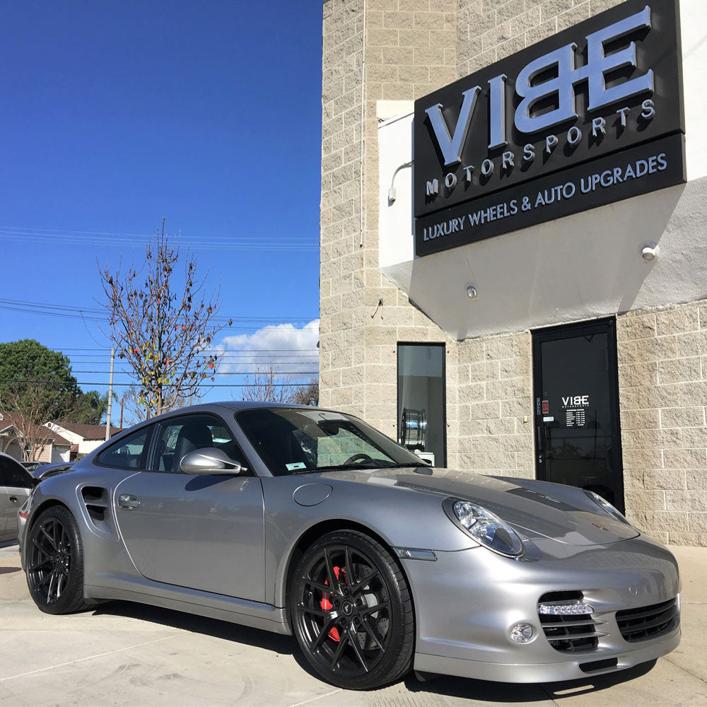 20" Vorsteiner V-FF 101 Brushed Concave Wheels Rims Fits Porsche 991 911 Carrera