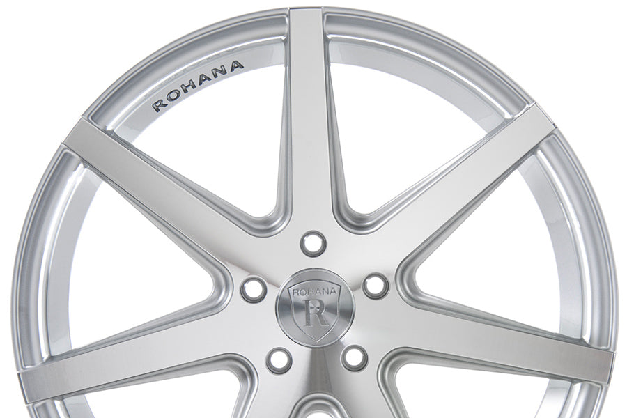 20" ROHANA RC7 SILVER CONCAVE WHEELS RIMS FITS BENZ W212 E350 E550 E63