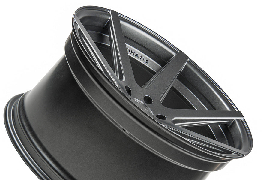 20" ROHANA RC7 GRAPHITE CONCAVE WHEELS RIMS FITS LEXUS IS250 IS350