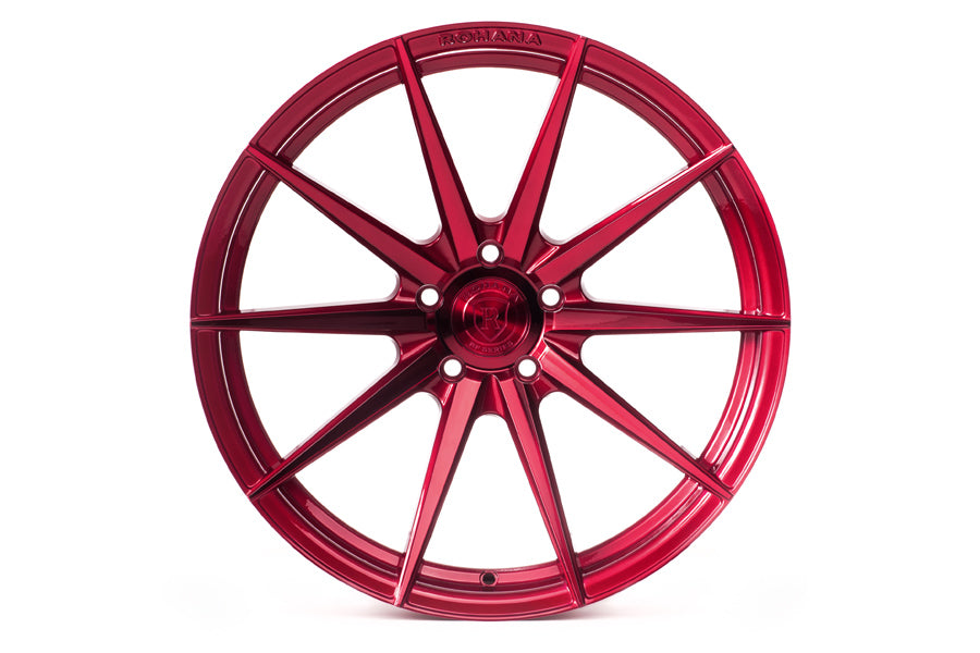 20" ROHANA RFX1 RED FORGED CONCAVE WHEELS RIMS FITS BMW F10 M5