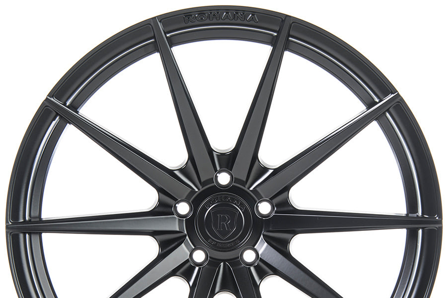 20" ROHANA RFX1 BLACK CONCAVE WHEELS RIMS FITS INFINITI M35 M45