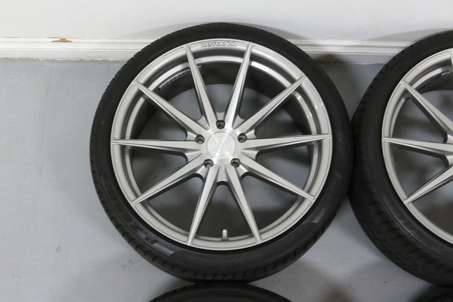 20" ROHANA RFX1 CONCAVE WHEELS RIMS PIRELLI TIRES FITS LEXUS GS200t GS350 GS450