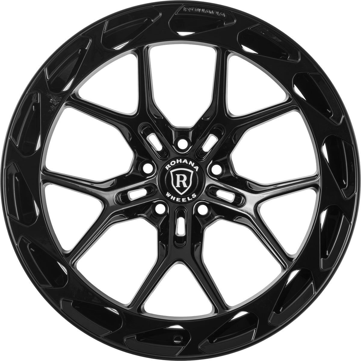 20" Rohana RFX19 Black Forged Concave Wheels Rims Fits BMW G30 530 540 550