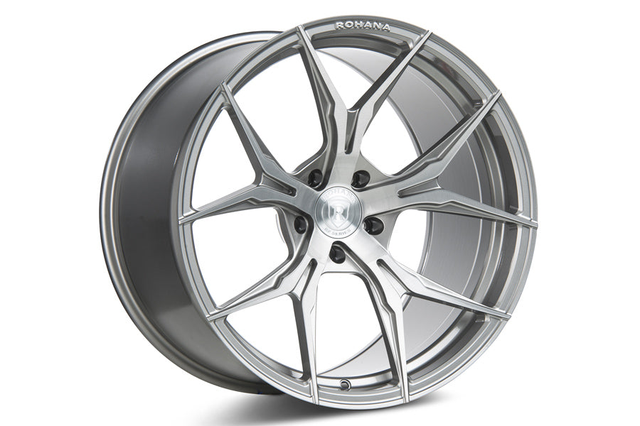 22" ROHANA RFX5 TITANIUM CONCAVE FORGED WHEELS RIMS FITS DODGE CHARGER RT SRT8