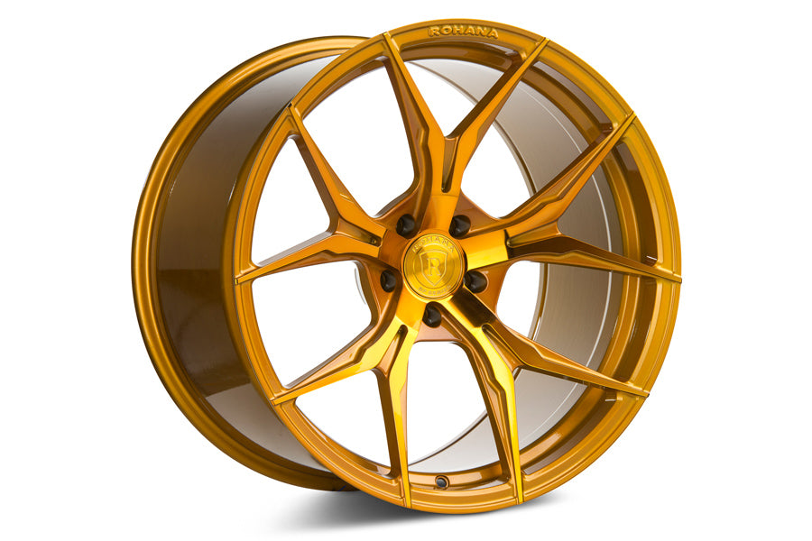 20" ROHANA RFX5 GOLD FORGED CONCAVE WHEELS RIMS FITS PONTIAC G8 GT
