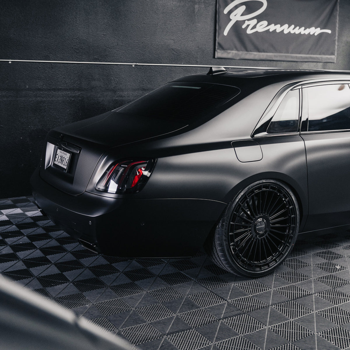 MV Forged MVF40 Black 22x9 22X10.5 Concave Wheels Rims Fits Rolls Royce Ghost